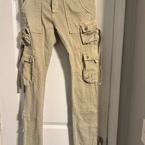 MNML Men's Cargo Pants in Tan